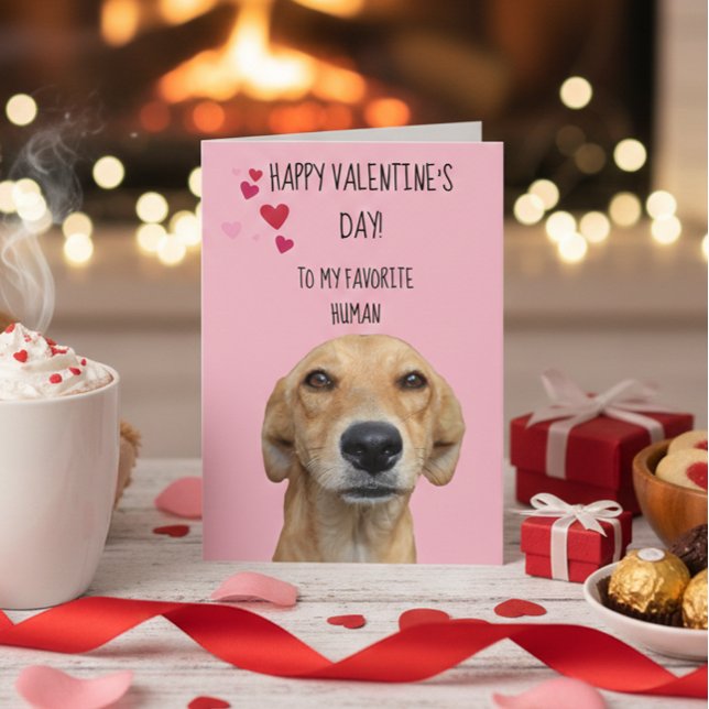 Happy Valentine's Day From The Dog Card (Creator Uploaded)