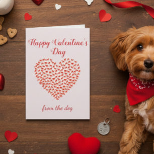 Happy Valentine's Day from the Pet Dog Card