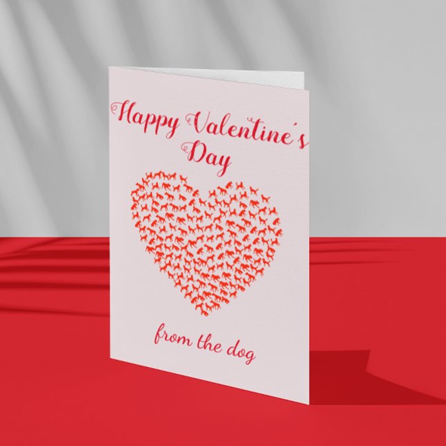 Happy Valentine's Day from the Pet Dog Card (Creator Uploaded)