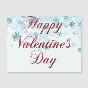 Happy valentine's day gift magnetic card 2024