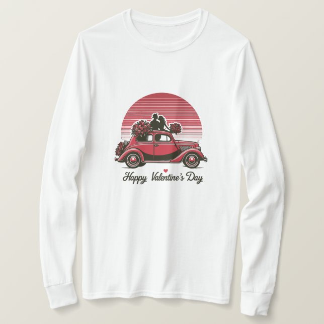 Happy valentine's day gift  T-Shirt (Design Front)