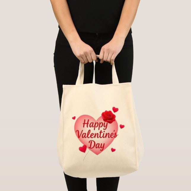 Happy Valentine's day gift  Tote Bag (Front (Product))