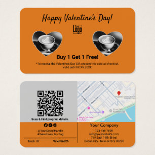 Happy Valentine's Day  Gift Voucher Card