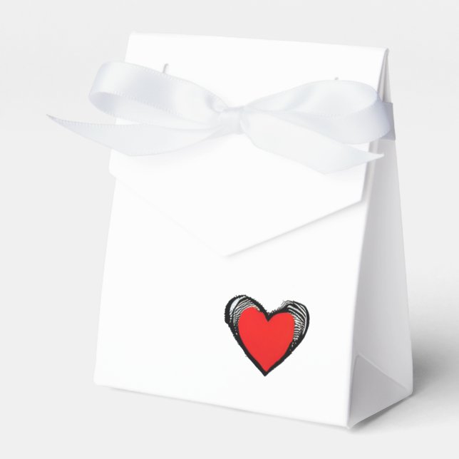 Happy Valentine's Day gifts  Favour Box (Front Side)