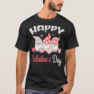 Happy Valentine's Day Gnome Heart For Women Men Co T-Shirt
