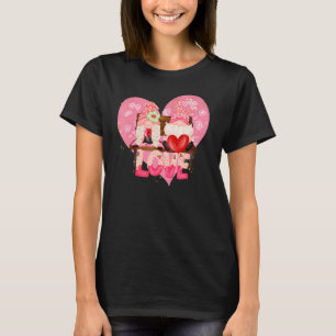 Happy Valentine's Day Gnome Love Funny Men Women G T-Shirt
