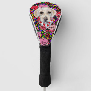 Happy Valentine's Day Golf Head Cover