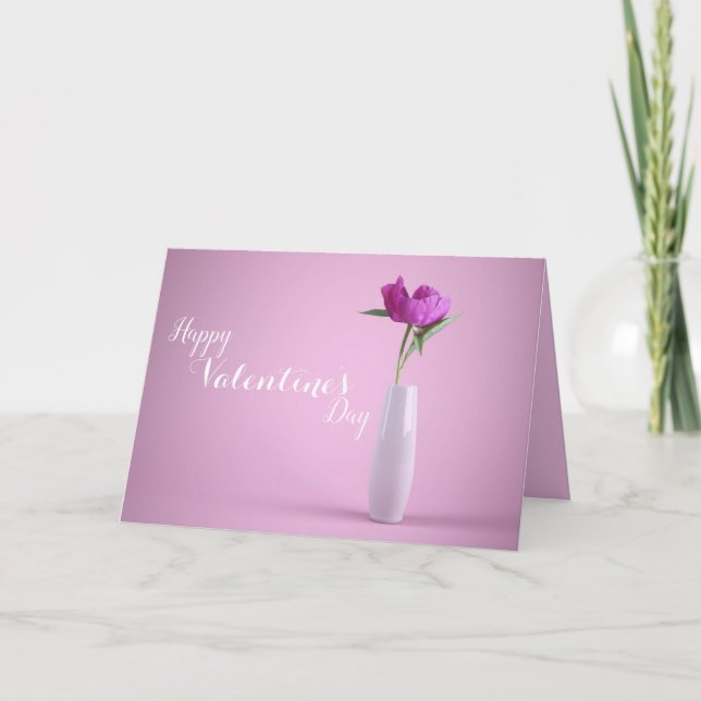 Happy Valentine's Day Greeting Card (Front)