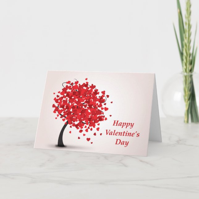 Happy Valentine's Day Greeting Card (Front)