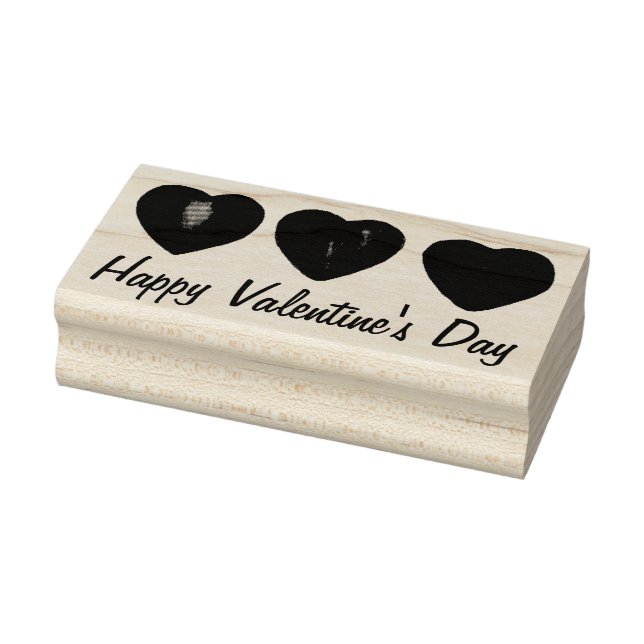 Happy Valentine's Day Heart Hearts Stamp (Stamp)