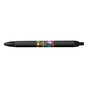 Happy Valentine's Day - Hearts Love Black Ink Pen