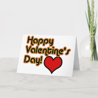 Happy Valentine's Day Holiday Card