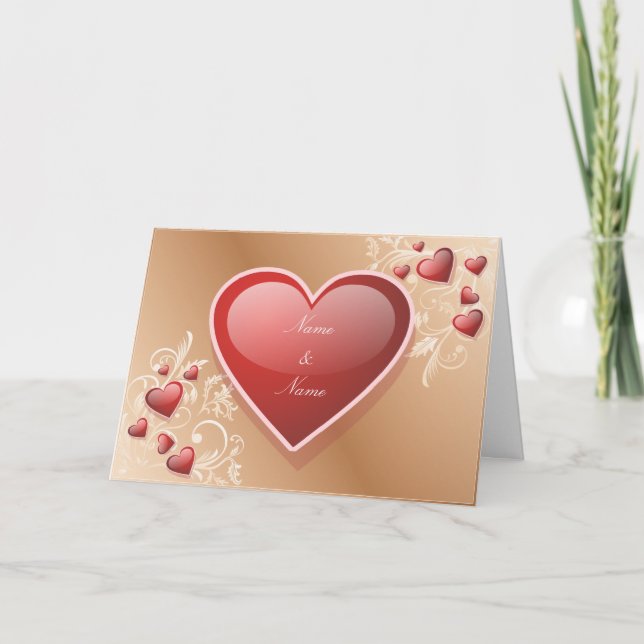 Happy Valentine's Day Holiday Card (Front)