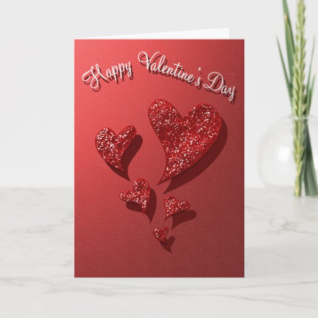 Happy Valentine's Day Holiday Card (Front)
