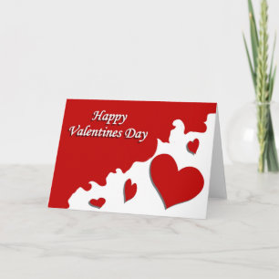 Happy Valentines Day Holiday Card