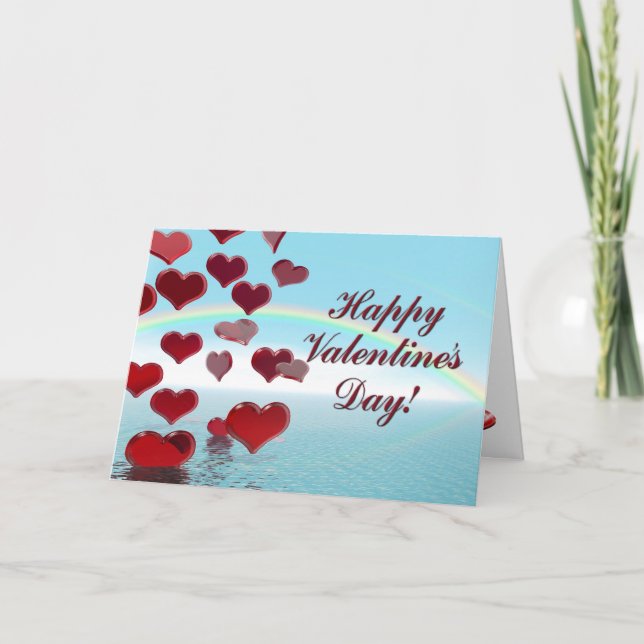 Happy Valentine's Day Holiday Card (Front)