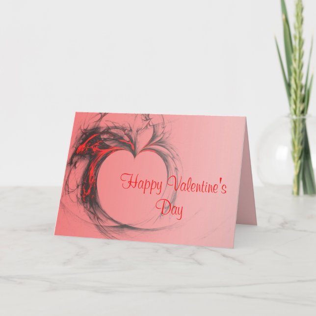 Happy Valentine's Day Holiday Card (Front)