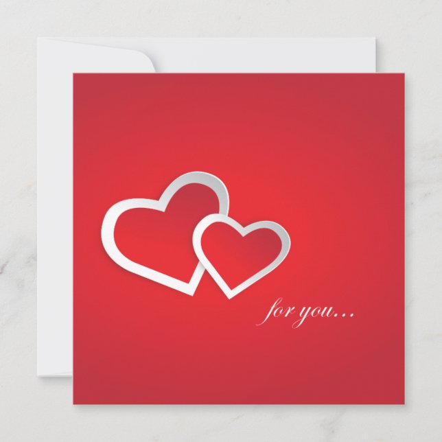HAPPY VALENTINE'S DAY HOLIDAY CARD (Front)