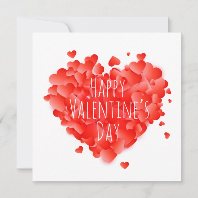 Happy Valentine's Day Holiday Card (Front)