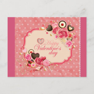 Happy Valentine's Day! Holiday Postcard