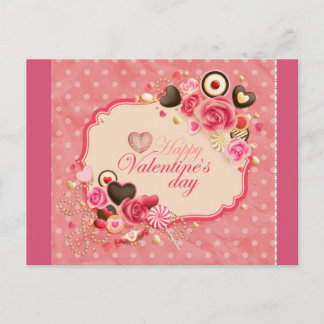 Happy Valentine's Day! Holiday Postcard