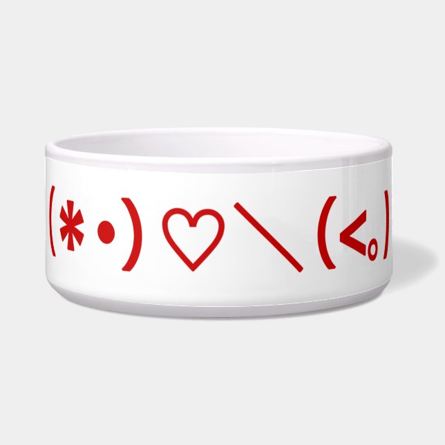 Happy Valentine's Day / Japanese Emoticons (Front)