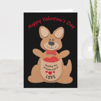 Happy Valentine's Day Kangaroo
