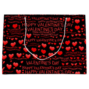 Happy Valentine's Day Large Gift Bag