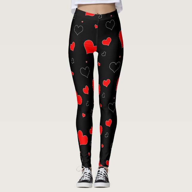 Happy Valentine's Day Leggings (Front)