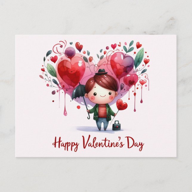 Happy Valentines Day Love Cards  (Front)