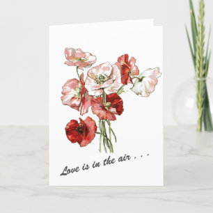 Happy Valentine's Day Love is in the Air Card