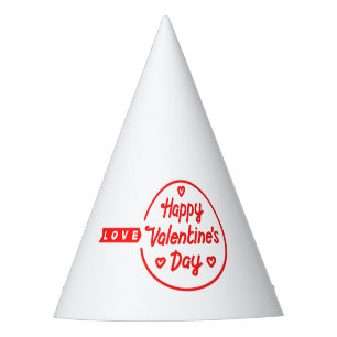Happy Valentine's Day Love Party Hat