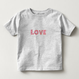 Happy Valentine's Day Love Toddler T-Shirt