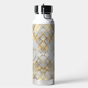 Happy Valentine's Day, Modern, Elegant Luxury Water Bottle