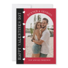 Happy Valentines day modern simple romantic photo