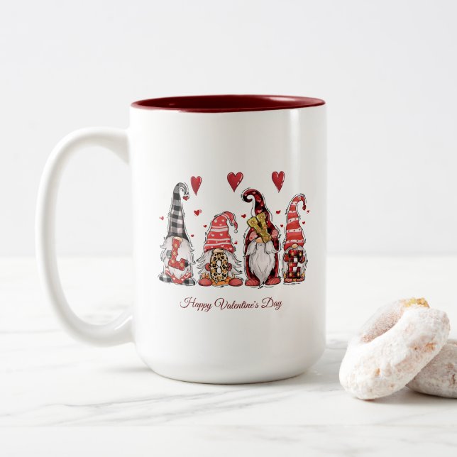 Happy Valentine's Day Mug (With Donut)