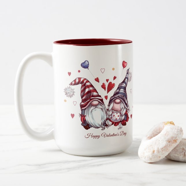 Happy Valentine's Day Mug (With Donut)