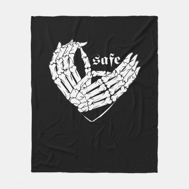 Happy Valentines Day My Heart Is My Valentine Fleece Blanket (Front)