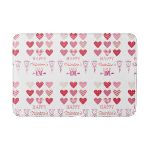 Happy valentine's Day my love     Bath Mat