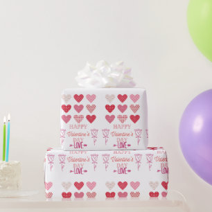 Happy valentine's Day my love Two-Tone  Wrapping Paper