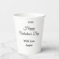 Happy Valentine's day name love simple year stylis
