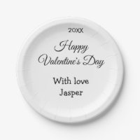 Happy Valentine's day name love simple year stylis