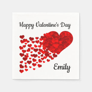 Happy Valentine's Day Napkin