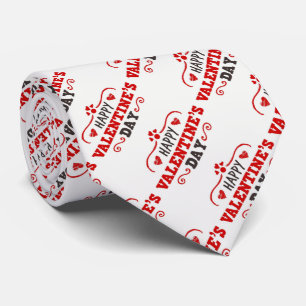 Happy Valentine's Day Neck Tie