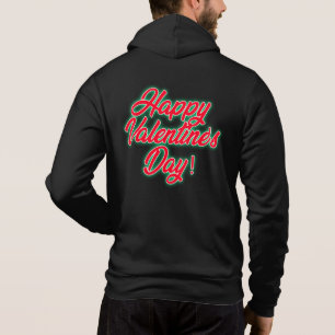 Happy Valentine's Day Neon Design-23692 Hoodie