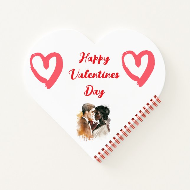 Happy Valentines Day Notebook (Back)