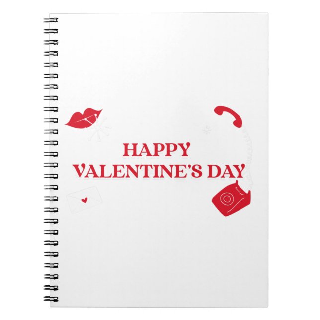 Happy Valentines Day Notebook (Front)