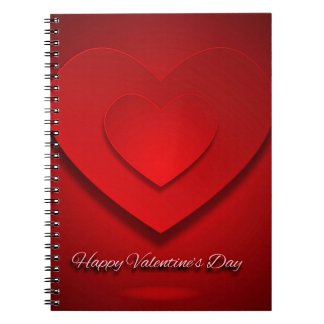 Happy Valentine's Day! Notebook (Front)
