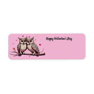 Happy Valentine's Day Owls