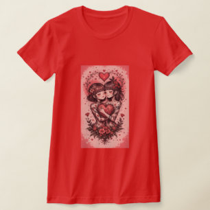 Happy Valentine's Day Personalized Gift T-Shirt